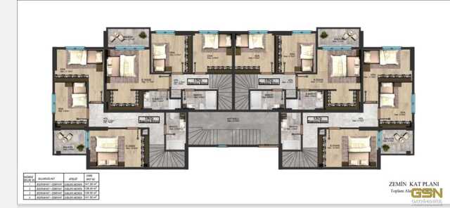 11-KOCAELİ BAŞİSKELE’DE MÜSTAKİL BAHÇELİ 3+1 BAHÇE DUBLEKS